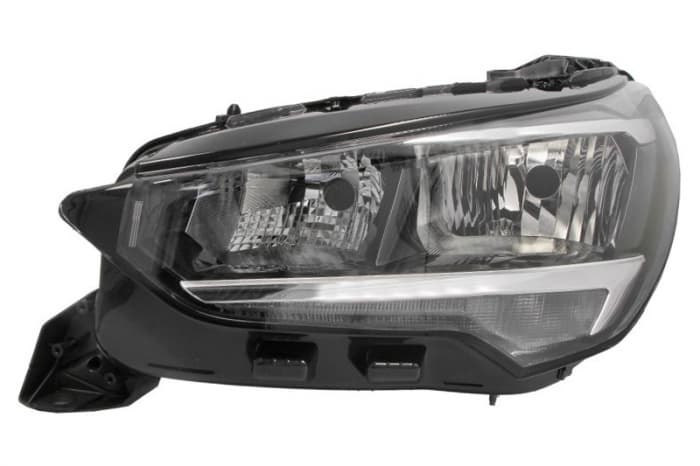 Far stanga (H15 H7 PWY24W, cu motor) potrivit OPEL CORSA F 05.19-