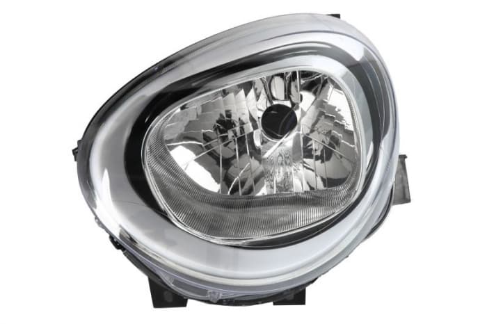 Far Stanga (H4, electric, cu motor, culoare insert: negru) potrivit FIAT 500X 09.14-