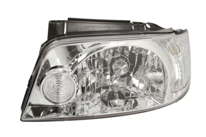 Far Stanga (H4, electric, fara motoras, culoare insert: cromat, culoare semnalizator: transparent) potrivit HYUNDAI MATRIX