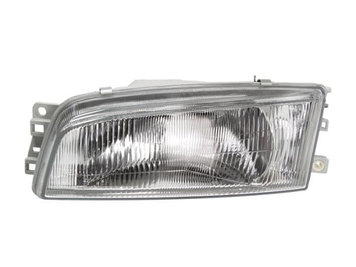Far Stanga (H4, electric, fara motoras, culoare insert: cromat) potrivit MITSUBISHI LANCER IV, LANCER VI