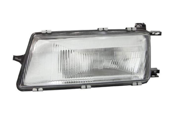 Far Stanga (H4, electric, fara motoras, culoare insert: negru) potrivit OPEL VECTRA A