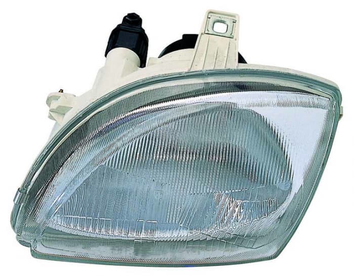 Far stanga (H4, electric, fundal argintiu) FIAT SEICENTO 1998-2000