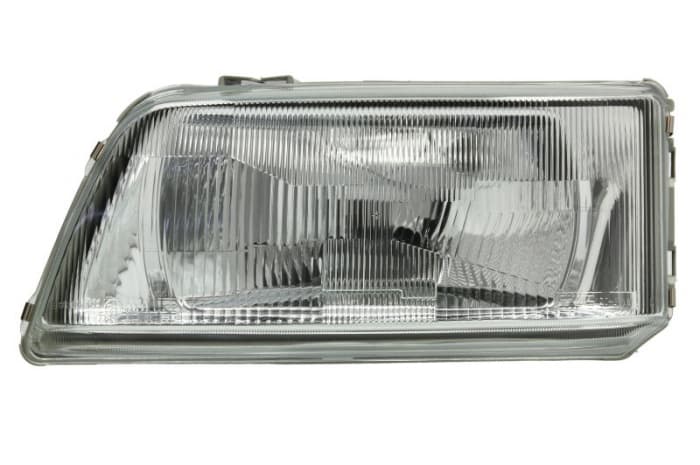 Far stanga (H4, hydraulic, fundal argintiu) CITROEN JUMPER FIAT DUCATO PEUGEOT BOXER 1994-2002
