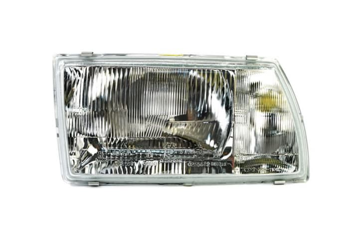 Far Stanga (H4, manual, fara motoras, culoare interior: argintiu, culoare semnalizator: alb) potrivit CITROEN C15, C15 MINIVAN, VISA