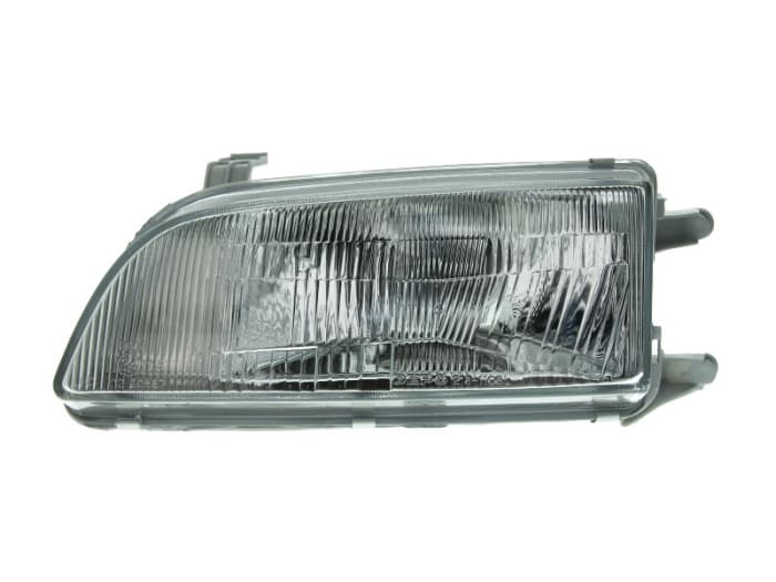 Far stanga (H4, mecanic, fundal argintiu, fundal transparent) SUZUKI SWIFT 1989-2005