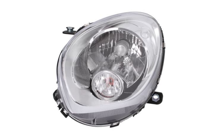 Far Stanga (H4 P21W, electric, cu motor, culoare insert: cromat, culoare semnalizator: alb) potrivit MINI COUNTRYMAN (R60), PACEMAN (R61)