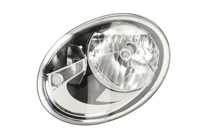 Far Stanga (H4 W21, electric, cu motor, culoare insert: negru) potrivit VW BEETLE