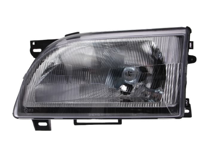 Far Stanga (H4 W5W, electric, fara motoras, halogen, culoare interior: argintiu) potrivit FORD TRANSIT, TRANSIT TOURNEO -07.00