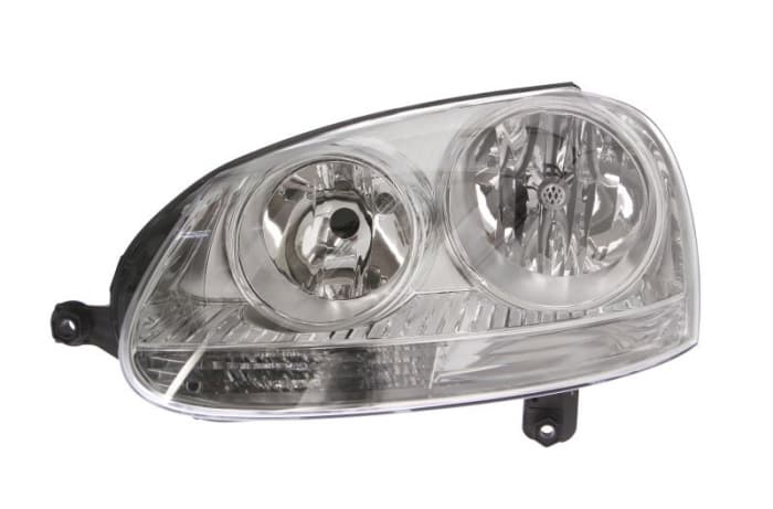 Far stanga H7, electric, cu motoras,interior crom VW GOLF 5 V, JETTA 3 III intre 2003-2010