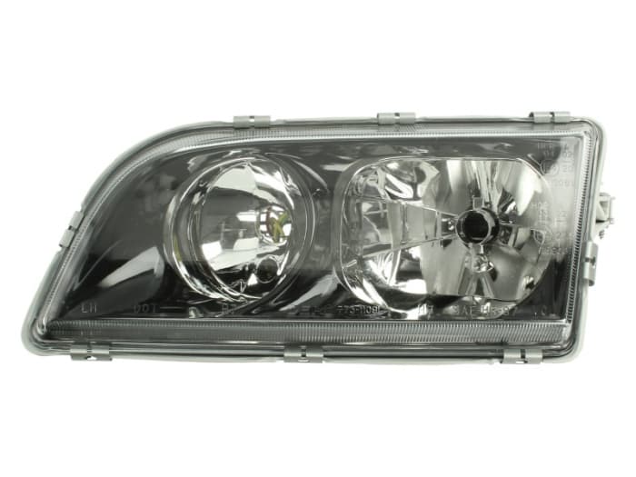 Far Stanga (H7, electric, fara motoras, culoare insert: negru) potrivit VOLVO S40 I, V40 01.01-12.03