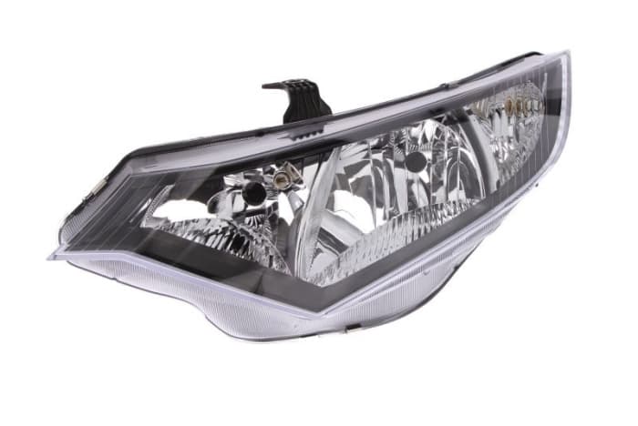 Far Stanga (H7 H7 PY21W W5W, electric, cu motor, culoare insert: negru, culoare semnalizator: alb) potrivit HONDA CIVIC IX -10.14