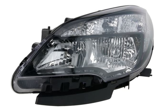 Far stanga H7 HB3, electric, cu motoras, interior negru OPEL MOKKA intre 2012-2016