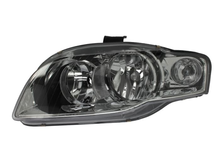 Far stanga (H7, reglaj electric, cu motoras, fundal negru) AUDI A4