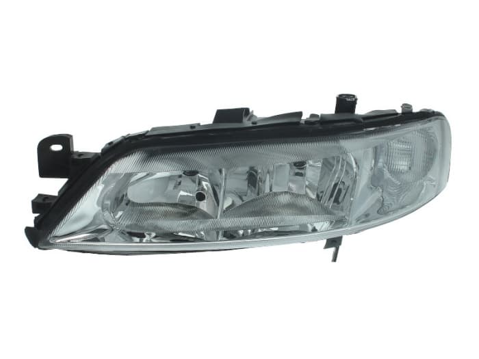 Far stanga (H7, reglaj electric, fundal cromat) OPEL VECTRA B