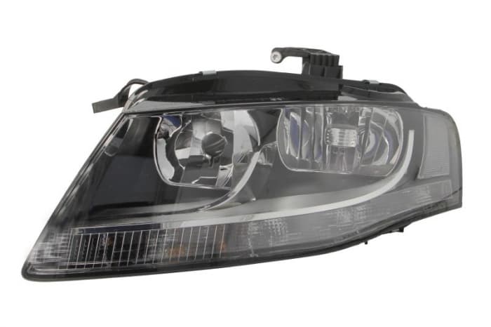 Far Stanga (halogen, H7, electric, cu motor, culoare insert: intuneric) potrivit AUDI A4 ALLROAD B8, A4 B8