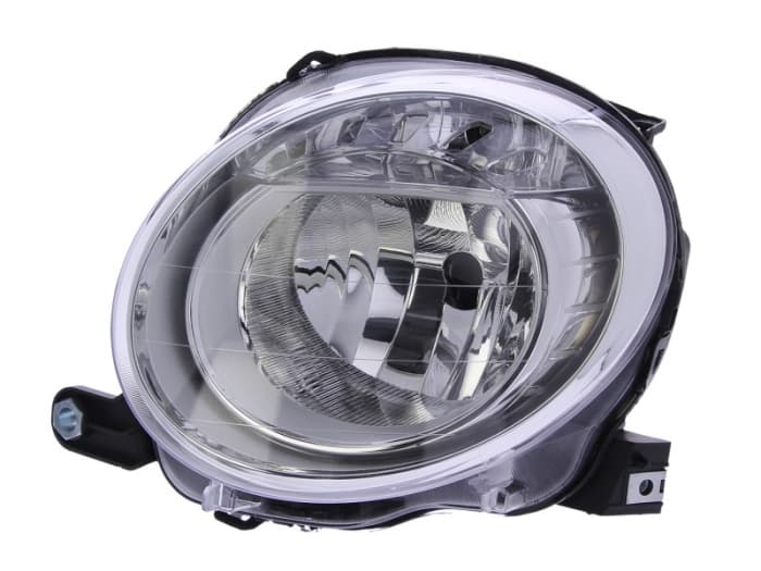 Far Stanga (halogen, H7 WY21W, electric, cu motor, culoare semnalizator: transparent) potrivit ABARTH 500 595 695, 500C 595C 695C; FIAT 500, 500 C 01.07-