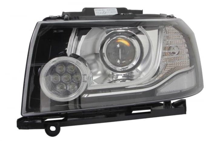 Far Stanga (HB3 LED, electric, cu motor, cu lumina de pozitie LED) potrivit LAND ROVER FREELANDER 2 2010-2014