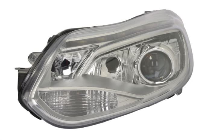 Far Stanga (xenon, D3S H1 H7 LED PY21W, electric, cu motor, culoare insert: cromat, culoare semnalizator: transparent) potrivit FORD FOCUS III; FORD USA FOCUS