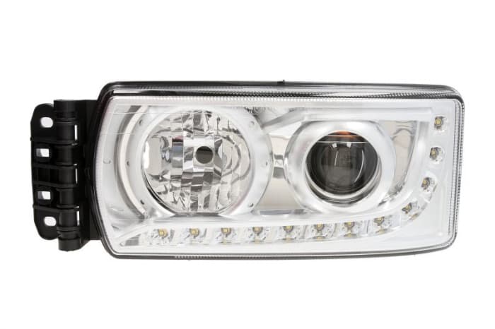Fat stanga (12LED 1WATT H7, electric, fara motor, fara unitate control lumini LED) potrivit IVECO EUROCARGO IV, EUROCARGO V, STRALIS I 01.13-