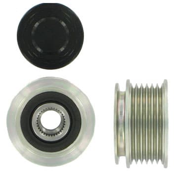 Fulie alternator (current: 140 A) AUDI A3, A4, A6, TT; SEAT ALHAMBRA, ALTEA, ALTEA XL, EXEO, EXEO ST, LEON, TOLEDO III; SKODA OCTAVIA II, SUPERB II, YETI; VW EOS, GOLF VI, PASSAT 1.6 1.8 2.0 dupa 1997