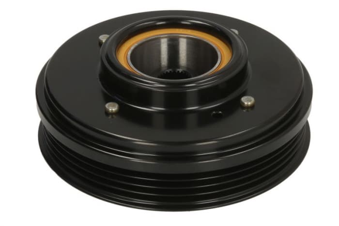 Fulie ambreiaj compresor AC clima (DENSO 7SEU16C 4PK 114mm) AUDI A4, A6 1.9D intre 2000-2008