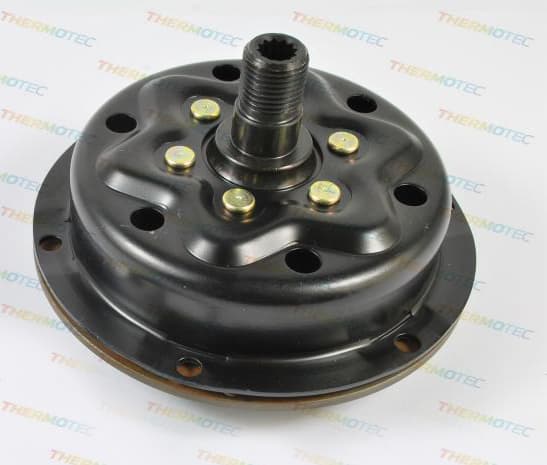 Fulie ambreiaj compresor AC clima (DENSO 7SEU16C 7SEU17C) VW MULTIVAN V, PHAETON, TOUAREG, TRANSPORTER V 2.5D 5.0D intre 2002-2010