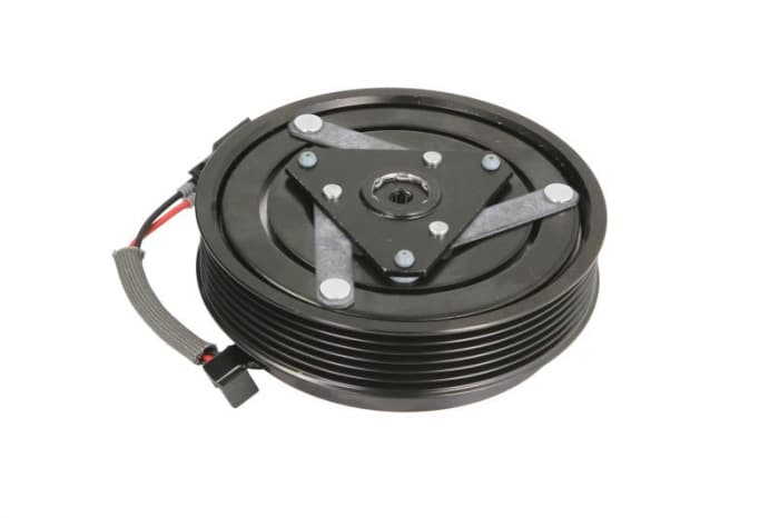 Fulie ambreiaj compresor AC clima (ZEXEL KC-88 12V 6PK 123mm) RENAULT LAGUNA III 1.5D intre 2007-2015