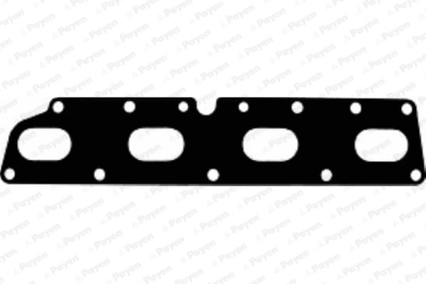 Garnitura galerie evacuare (pentru cilindrii: 1; 2; 3; 4) potrivit LADA 110; OPEL ASTRA F, CALIBRA A, KADETT E, VECTRA A 2.0 12.87-07.00