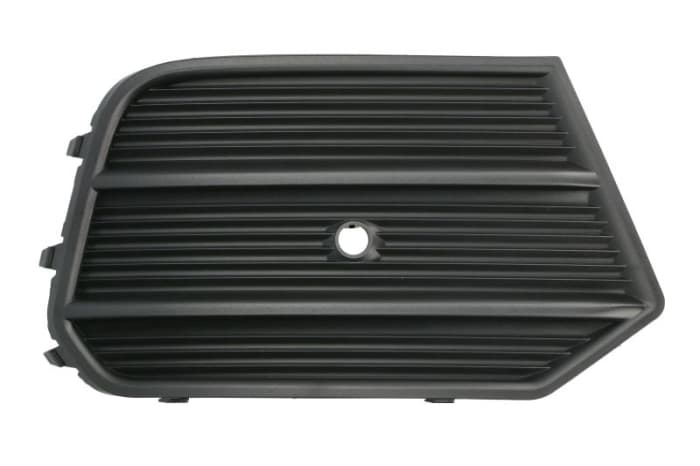 Grila bara Fata Dreapta cu orificii senzori parcare, negru potrivit AUDI Q3 06.11-10.18