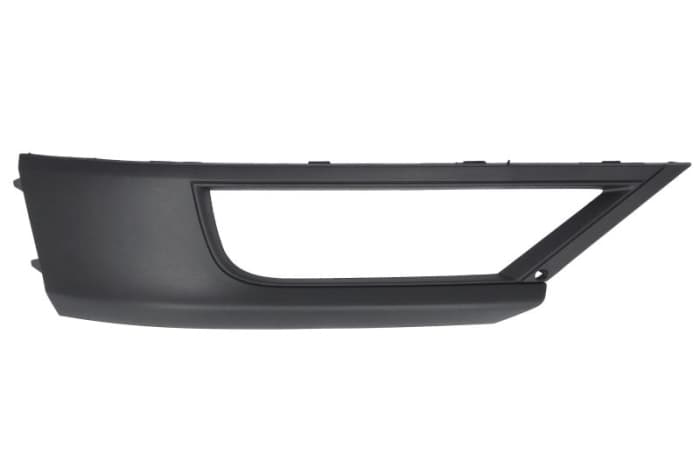 Grila bara Fata Dreapta Inferior, cu orificii proiector ceata, cu orificii senzori parcare, plastic, negru potrivit VW GOLF ALLTRACK VII, GOLF SPORTSVAN VII 08.12-