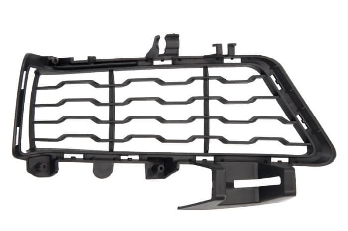 Grila bara fata dreapta plastic, negru BMW Seria 3 F30, F31, F80 intre 2015-2019
