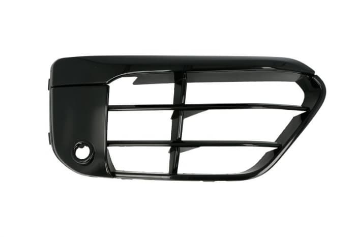 Grila bara fata dreapta SPORT, cu locas senzori, plastic, negru lucios BMW X1 intre 2015-2019
