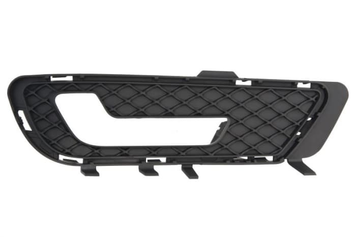 Grila bara fata stanga AVANTGARDE, cu locas lumini zi, plastic, negru MERCEDES Clasa E W212 intre 2009-2013