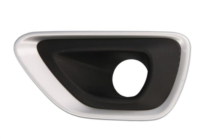 Grila bara fata stanga cu locas proiectoare, aluminiu negru JEEP GRAND CHEROKEE 4 IV WK2 intre 2013-2016