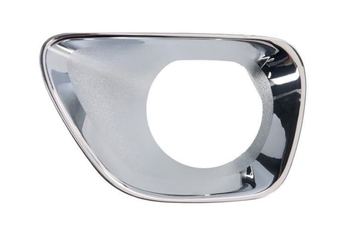 Grila bara fata stanga cu locas proiectoare, plastic, crom JEEP GRAND CHEROKEE 4 IV WK2 intre 2010-2013
