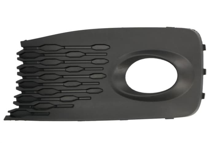 Grila bara fata stanga cu locas proiectoare, plastic, negru potrivit VW CADDY V dupa 2020