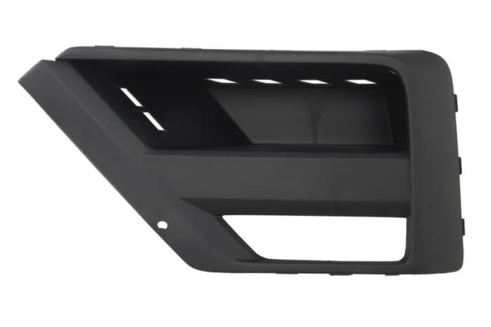 Grila bara fata Stanga Inferior, cu locas proiector plastic, negru, potrivit VW CRAFTER dupa 2016 dupa 2016