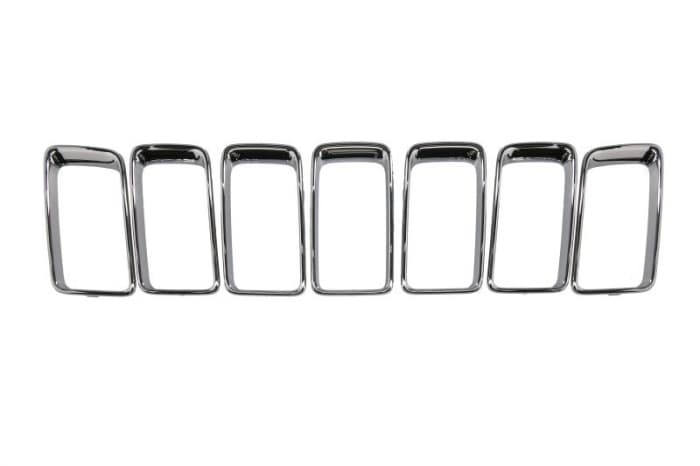 Grila bara set, plastic, crom JEEP GRAND CHEROKEE 4 IV WK2 intre 2013-2016