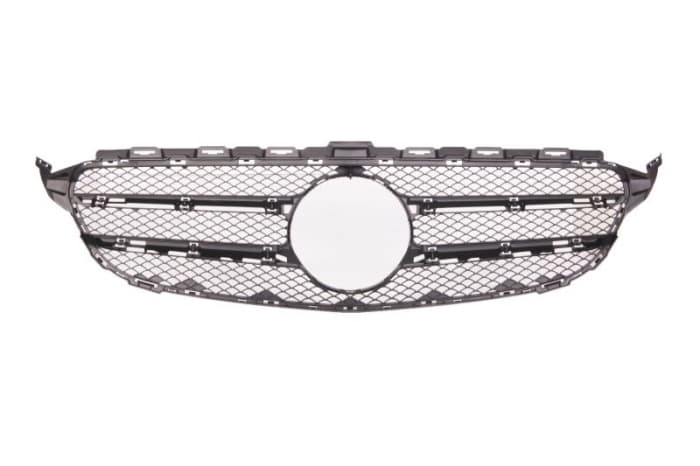 Grila fata 8 buc set, AVANTGARDE, negru crom argintiu MERCEDES Clasa C W205 dupa 2013