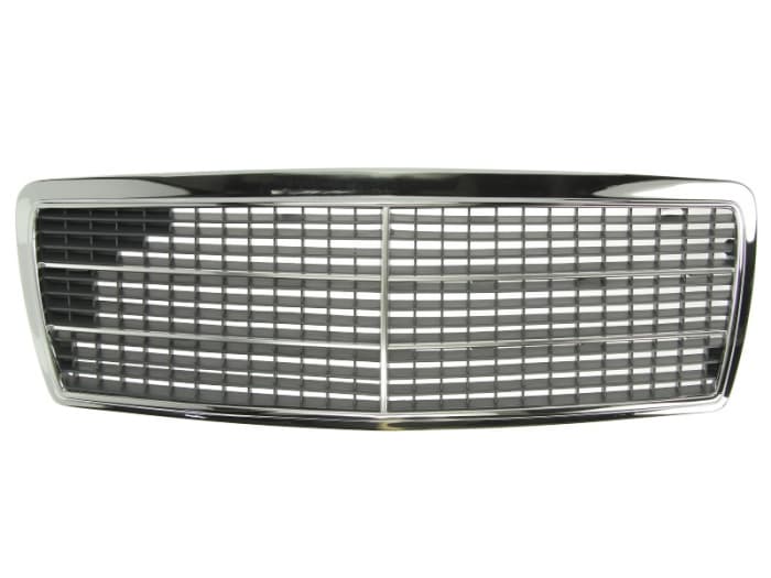 Grila fata completa, negru crom MERCEDES Clasa C intre 1993-1997