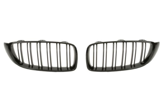 Grila fata Dreapta Stanga (set, M-PACHET, negru negru lucios) potrivit BMW 4 (F32, F82), 4 (F33, F83) 1.5-3.0D 07.13-07.20 07.13-02.17