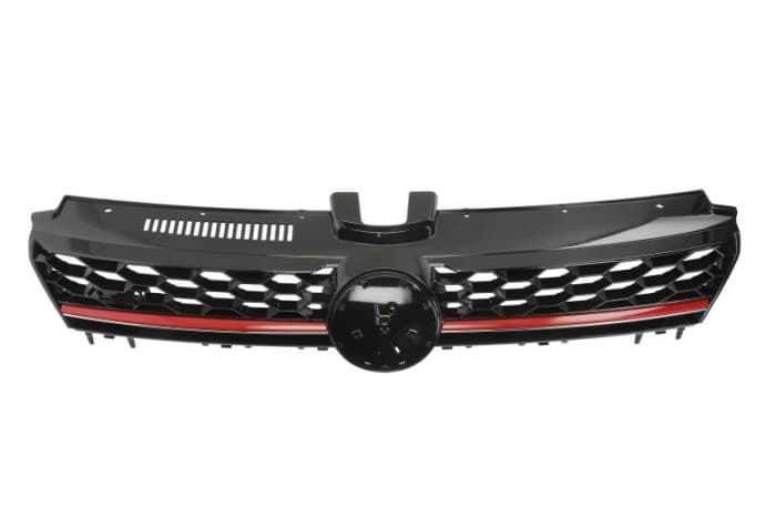 Grila fata GTI, negru rosu VW GOLF 7 VII dupa 2012