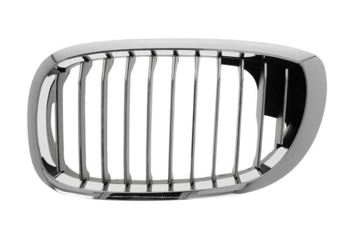 Grila fata stanga decapotabila; coupe, negru crom crom BMW Seria 3 intre 2003-2006