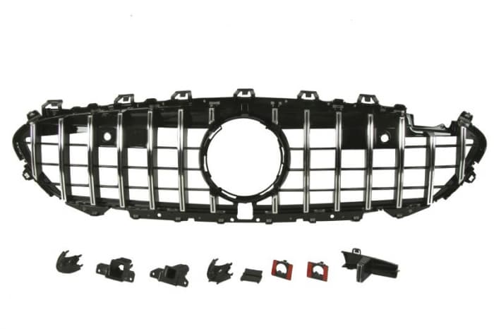 Grila radiator (AMG GT, negru lucios crom) potrivit MERCEDES CLS C257 12.17-