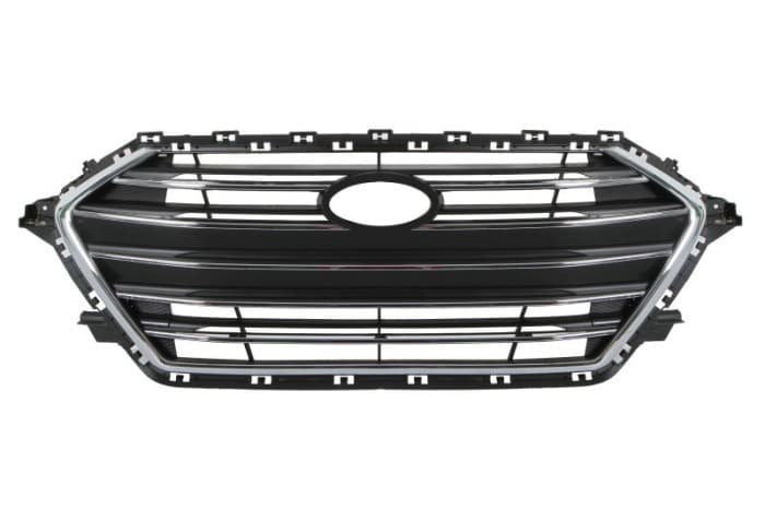 Grila radiator crom negru potrivit Hyundai Elantra 2015-2019