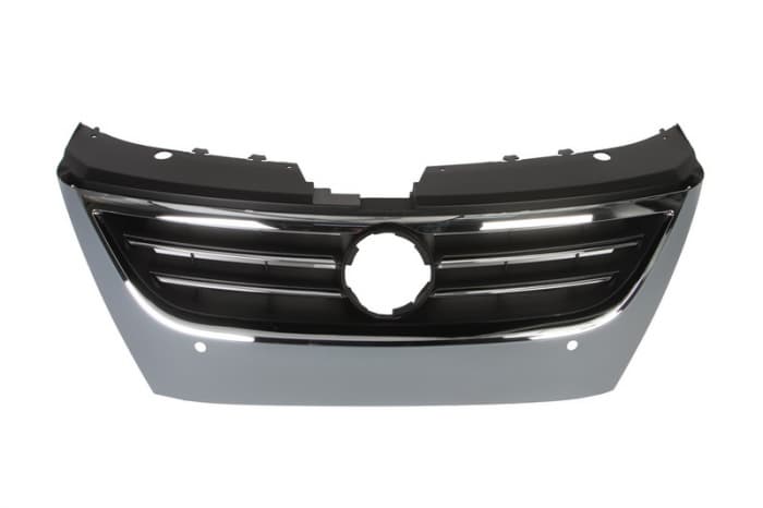 Grila radiator fata cu locas senzori parcare, crom VW PASSAT CC intre 2008-2012