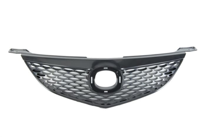 Grila radiator negru grund potrivit MAZDA 2, 3 1.3-2.3 04.03-12.09 -06.09