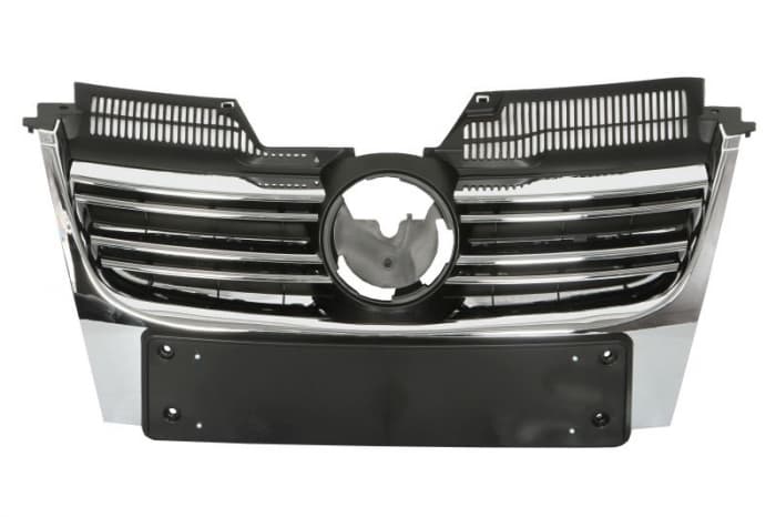 Grila radiator pentru caroserie break; salon, complet, crom negru potrivit VW GOLF V, JETTA III 1.4-3.2 10.03-10.10 -10.10