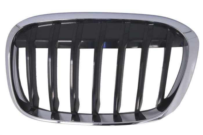 Grila radiator stanga BASIS, negru crom potrivit BMW X1 F48 09.15-07.19