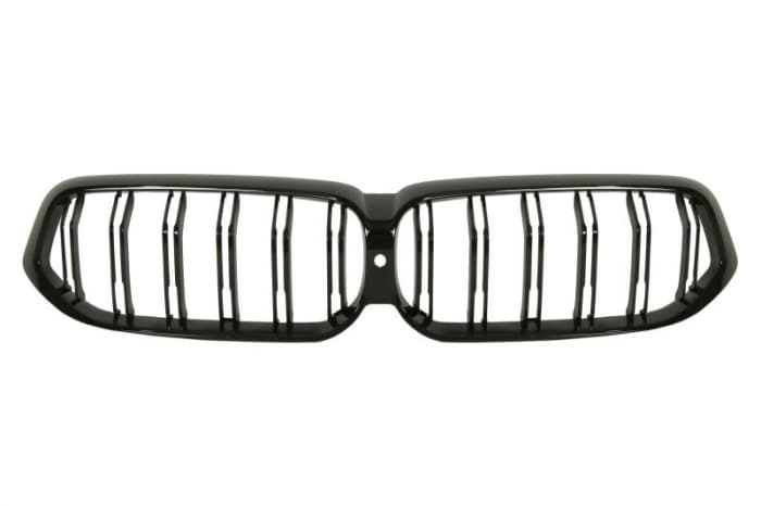 Grila radiator stanga dreapta (set, M-PACHET, negru lucios) potrivit BMW 6 GRAN TURISMO G32 11.17-